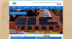 Desktop Screenshot of hotelnapsugar.hu